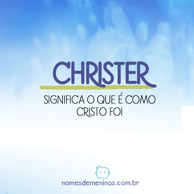 Significado Christer