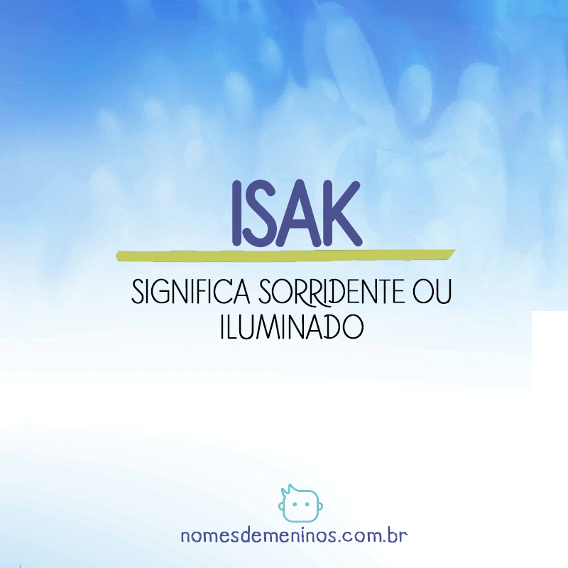 Significado Isak