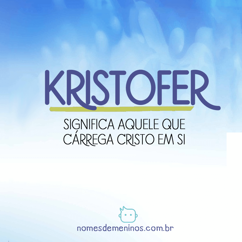 Significado de Kristofer